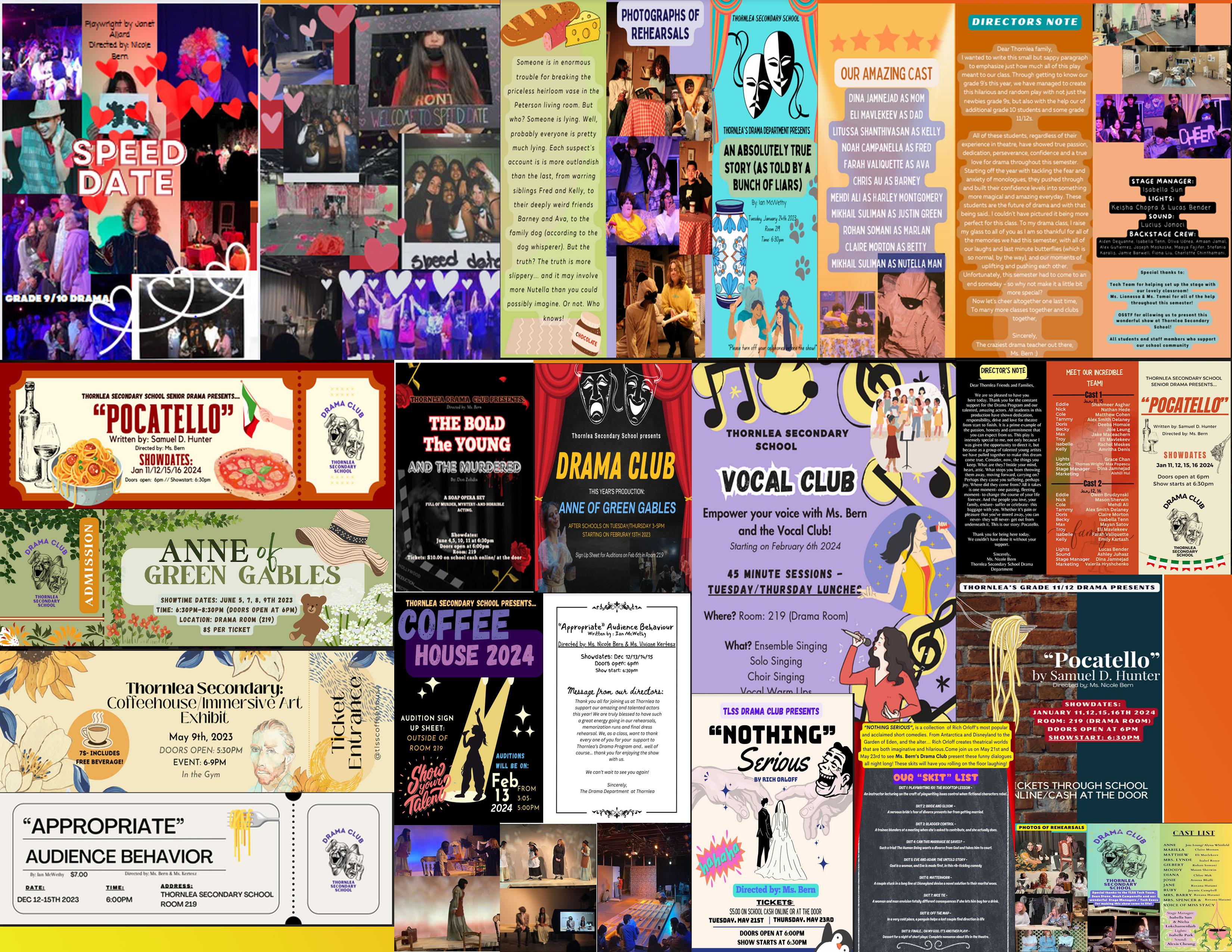 Drama Productions Poster